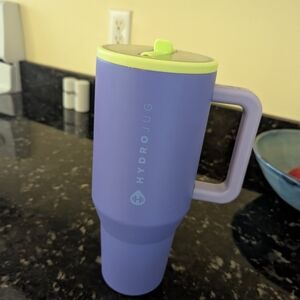 HydroJug Purple and Green Water Bottle